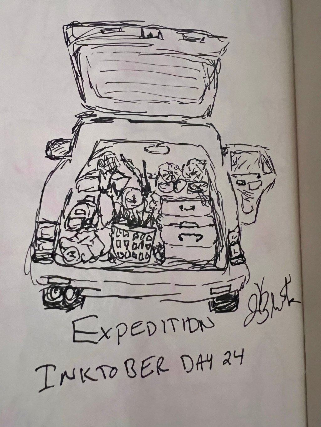 Inktober day 24