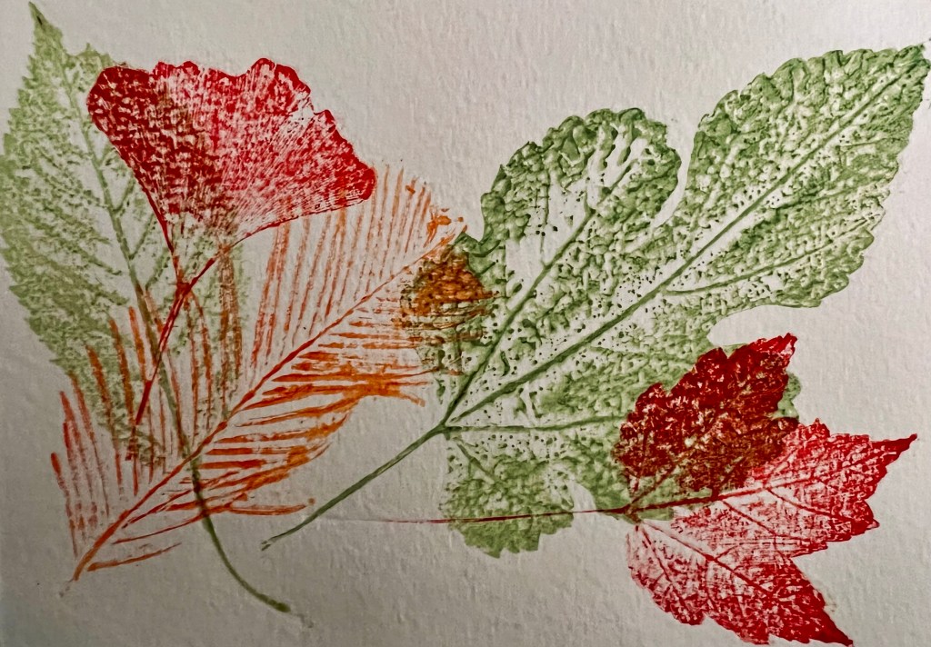 321 – Leaf prints